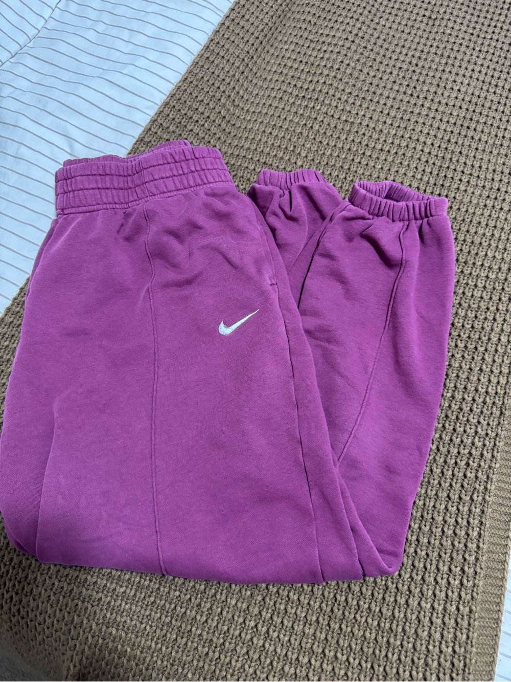 Nike Purple Jogger Sweatpants